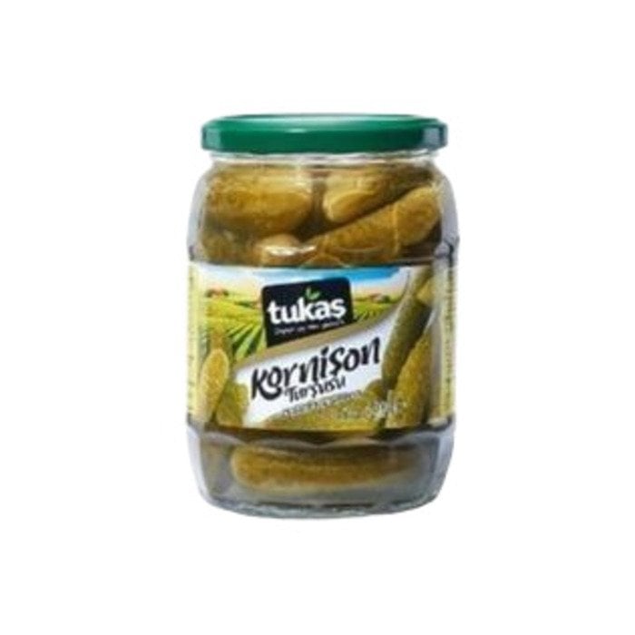 Tukaş Kornişon Turşusu  Cam 670Gr