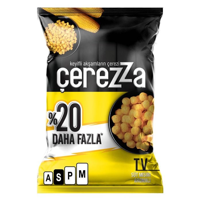 Çerezza Süper Boy 121Gr Tv Süt Mısır