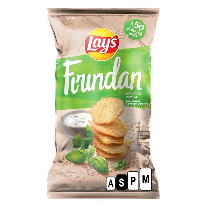 Lays Fırından Süper Boy 92Gr Yoğurt Mevsim Yeşillikleri