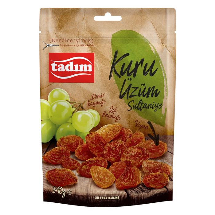 Tadım Kuru Üzüm 140Gr Sultaniye