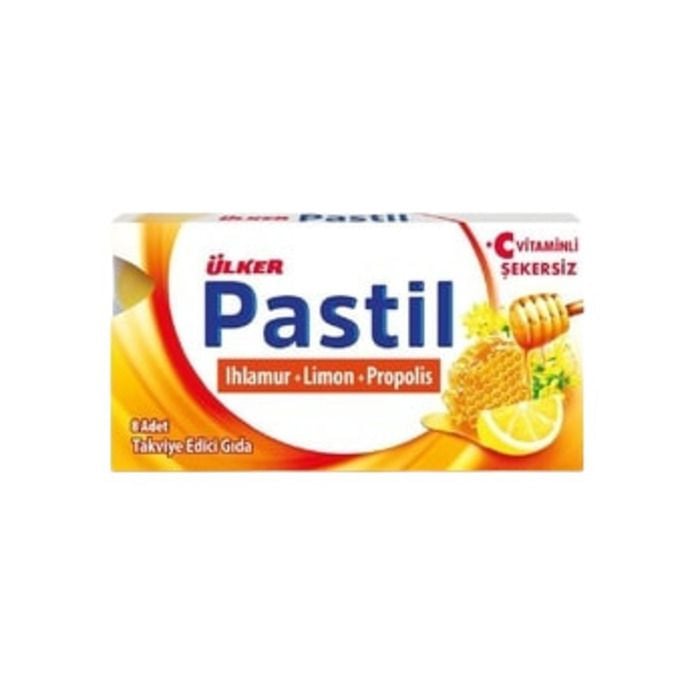 Ülker Pastil 22,4Gr (8 Pastil) İhlamur+Limon+Propolis