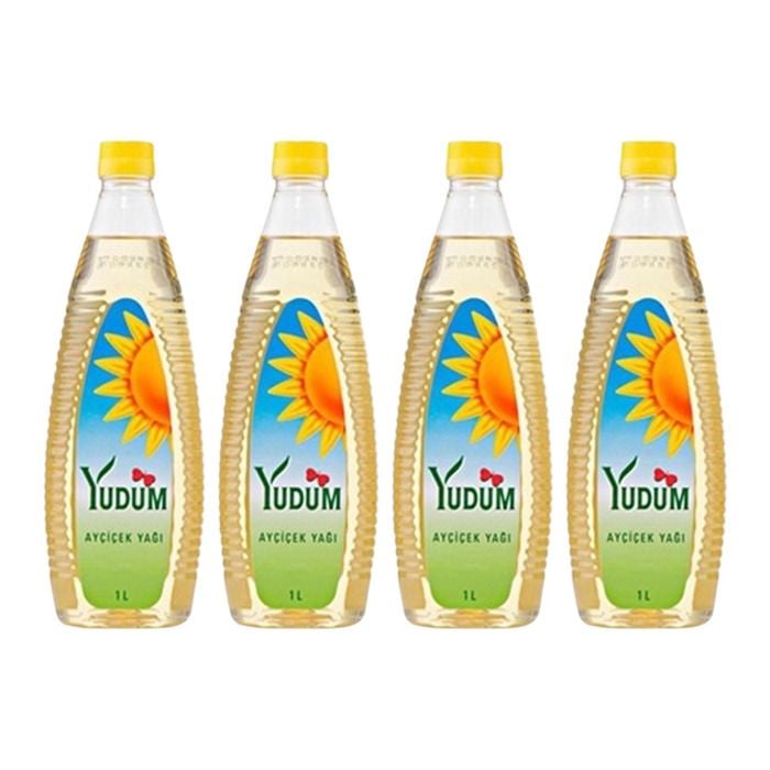 Yudum Ayçiçek Yağ 4X1L Kombo