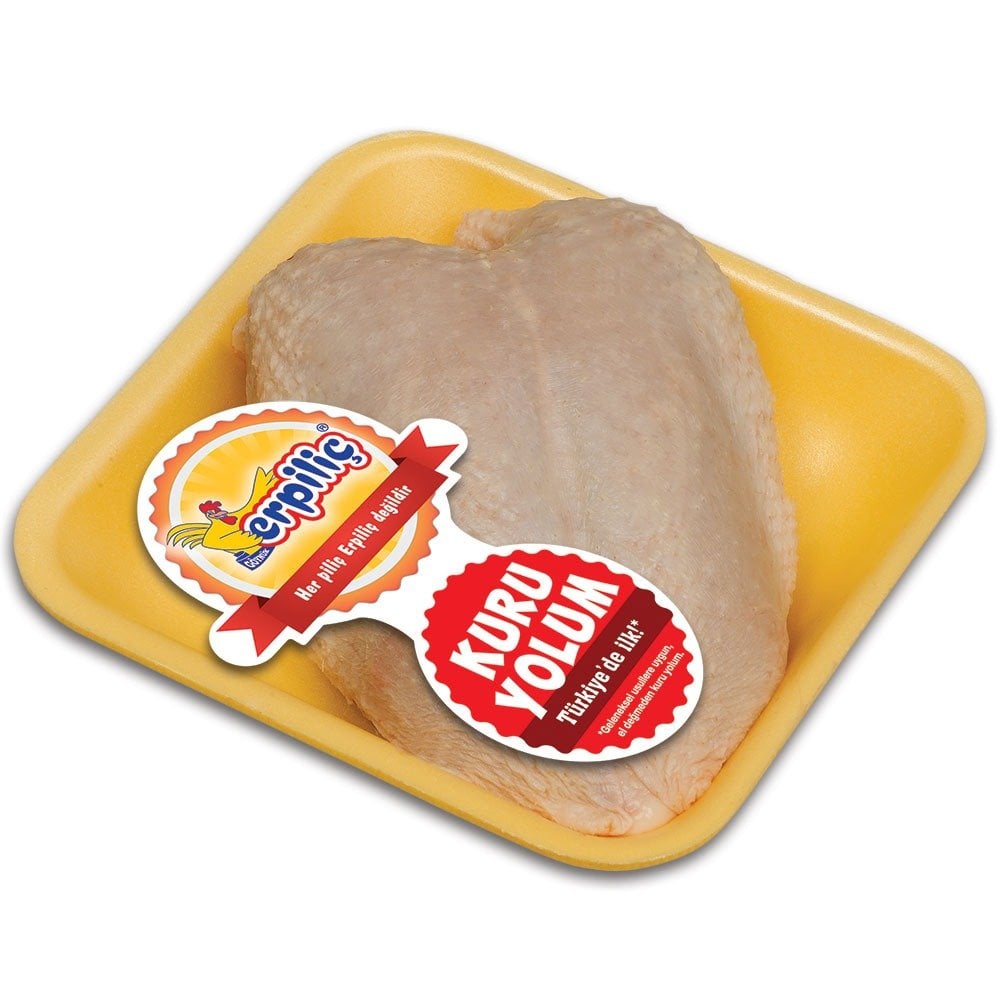 Erpiliç Tabaklı Bütün Göğüs  KG