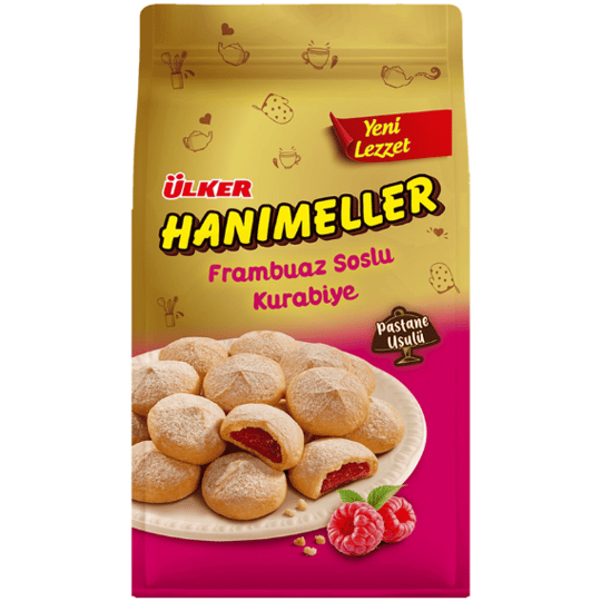 Ülker Hanımeller Frambuaz Soslu  Kurabiye 94,5g